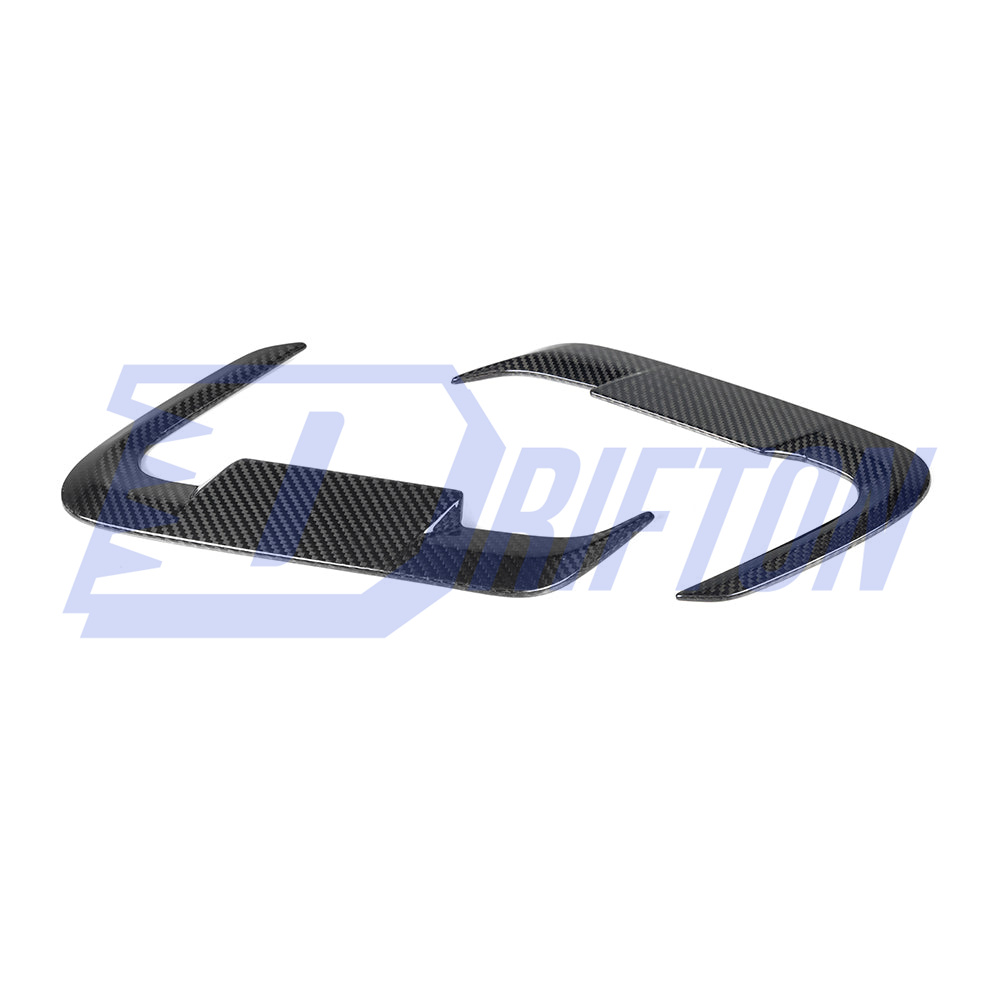 SQ Style Dry Carbon Fiber Side Fender Trim For BMW X3 G01 G08 X4 G02 LCI 2022-2024