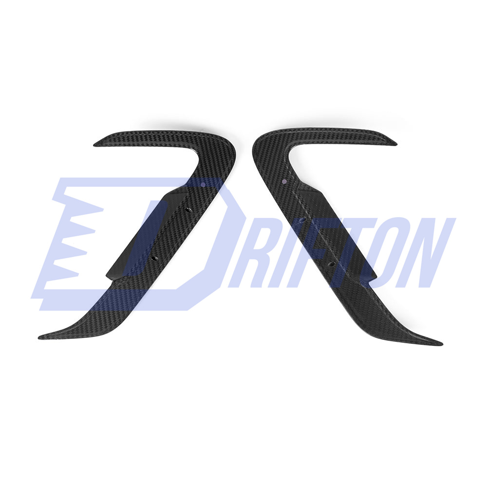 SQ Style Dry Carbon Fiber Side Fender Trim For BMW X3 G01 G08 X4 G02 LCI 2022-2024