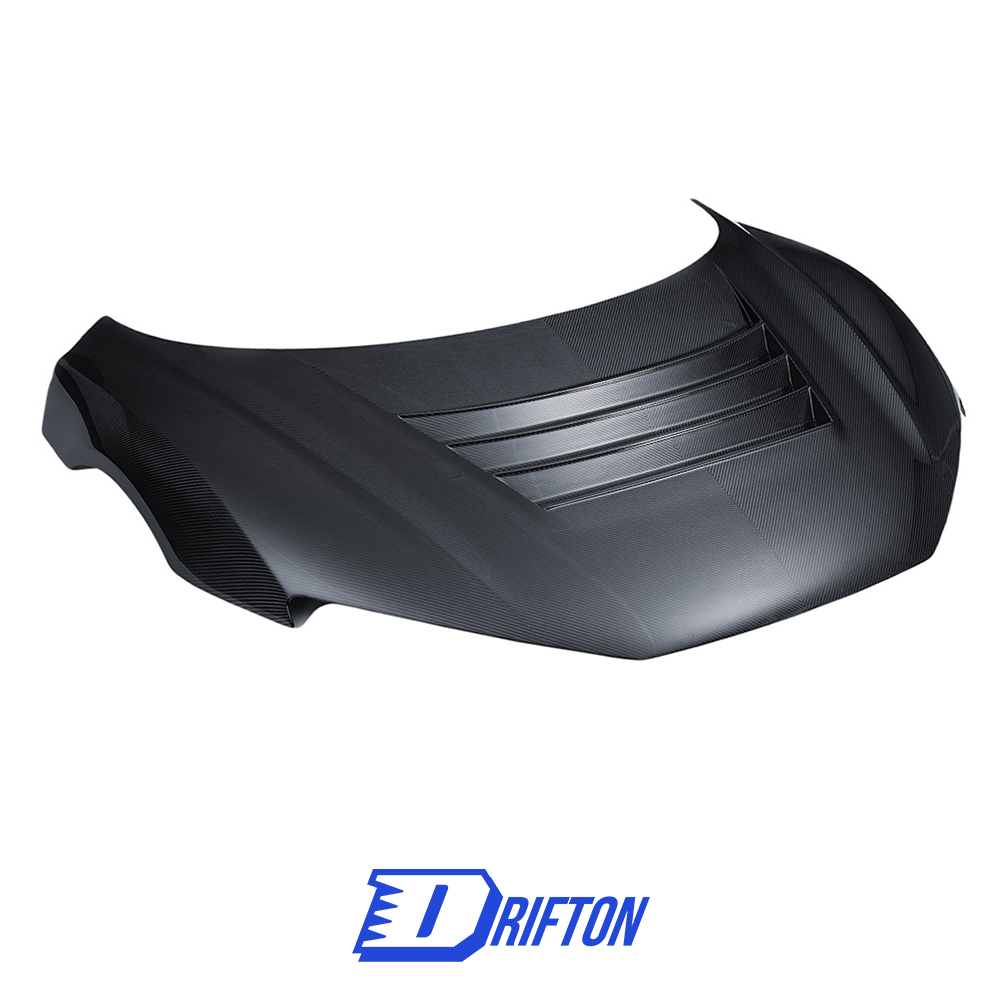 LMS GT4 Style Dry Carbon Fiber Hood For Audi R8 For Audi R8 2016-2024