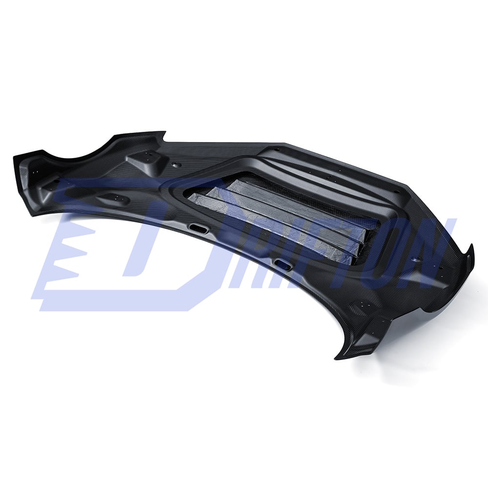 LMS GT4 Style Dry Carbon Fiber Hood For Audi R8 For Audi R8 2016-2024