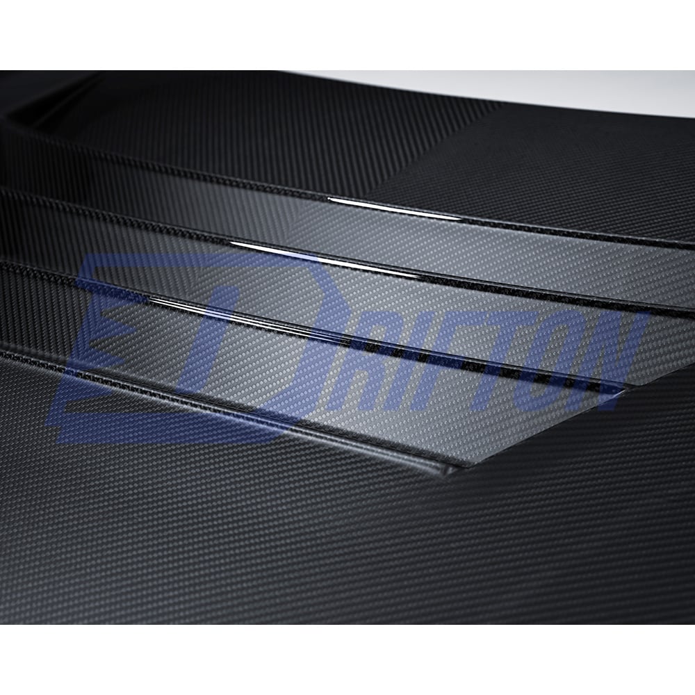 LMS GT4 Style Dry Carbon Fiber Hood For Audi R8 For Audi R8 2016-2024
