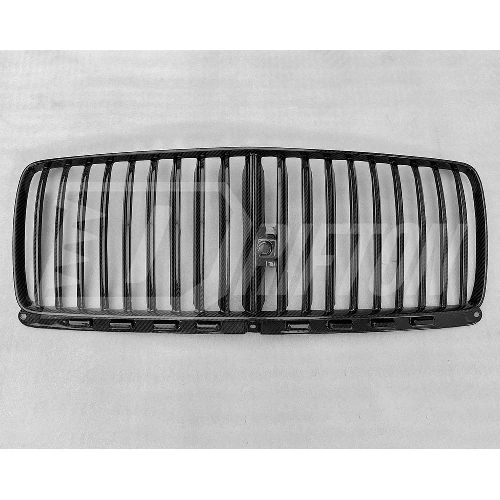 Mansory Style Dry Carbon Fiber Front Bumper Grille For Bentley Bentayga 2020-2024