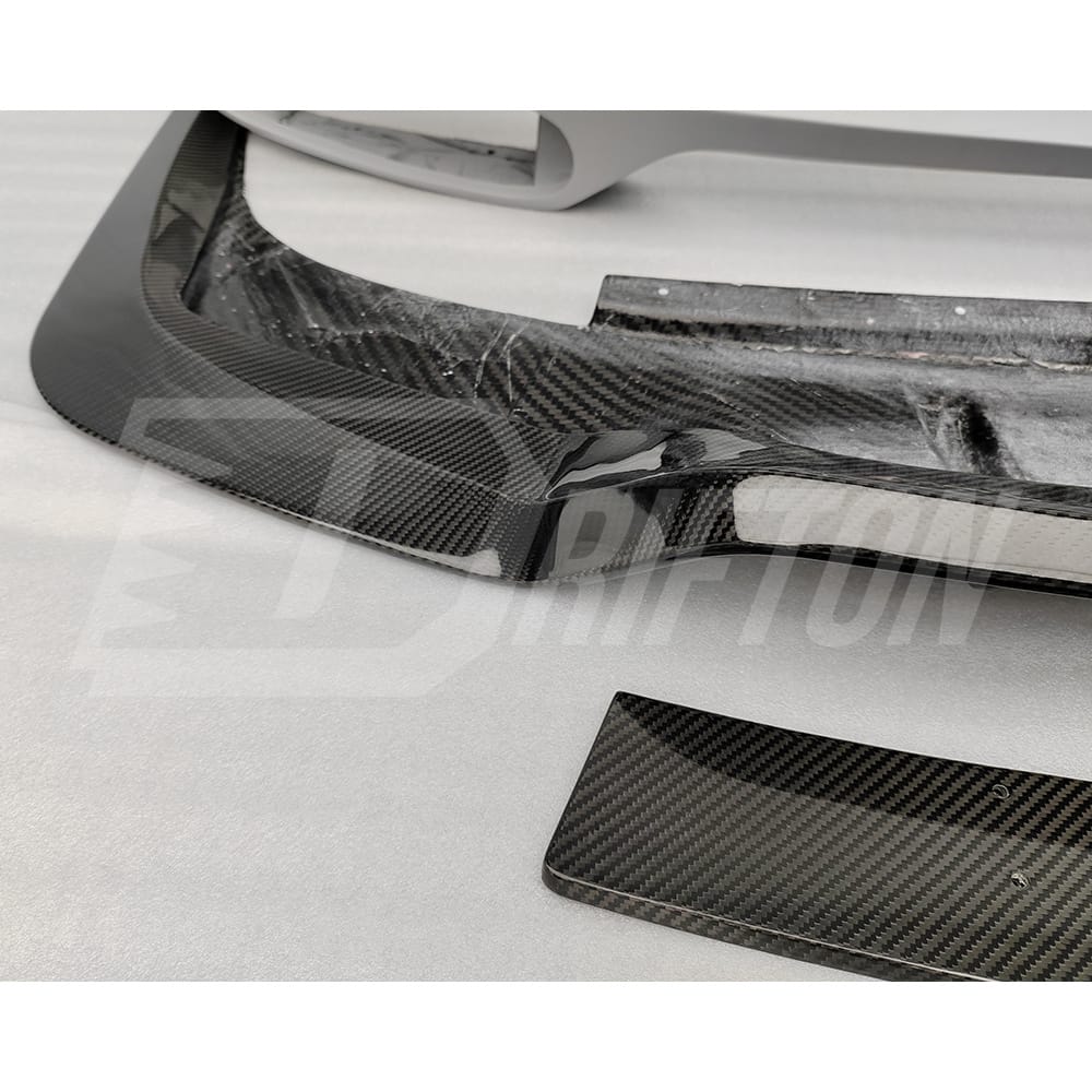 Mansory Style Dry Carbon Fiber Rear Bumper For Bentley Continental GT GTC 2018-2024