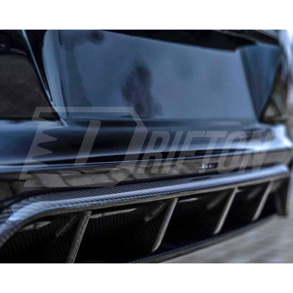 Mansory Style Dry Carbon Fiber Rear Bumper For Bentley Continental GT GTC 2018-2024