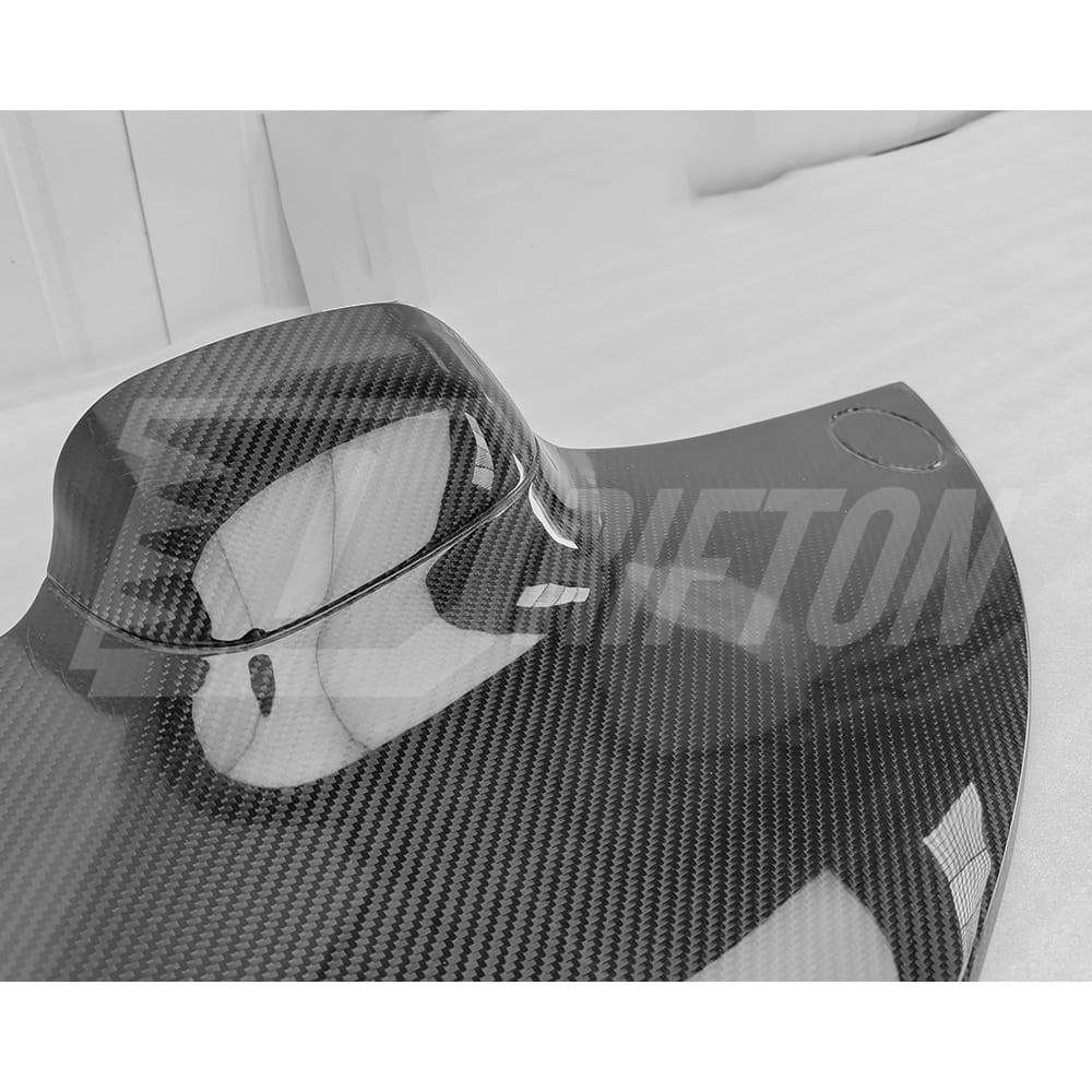 Mansory Style Dry Carbon Fiber Rear Folding Roof Lid Cover For Bentley Continental GTC 2018-2024