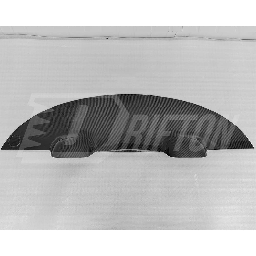 Mansory Style Dry Carbon Fiber Rear Folding Roof Lid Cover For Bentley Continental GTC 2018-2024