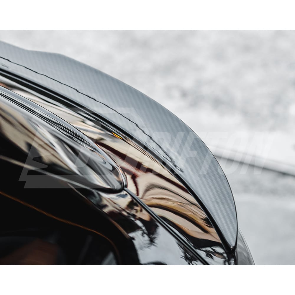 Mansory Style Dry Carbon Fiber Rear Trunk Spoiler For Bentley Bentayga 2020-2024
