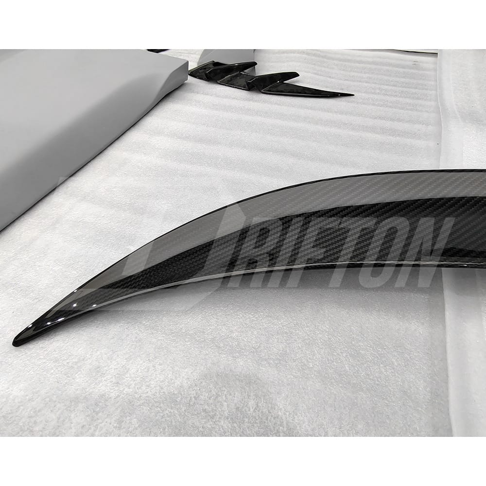 Mansory Style Dry Carbon Fiber Rear Trunk Spoiler For Bentley Bentayga 2020-2024
