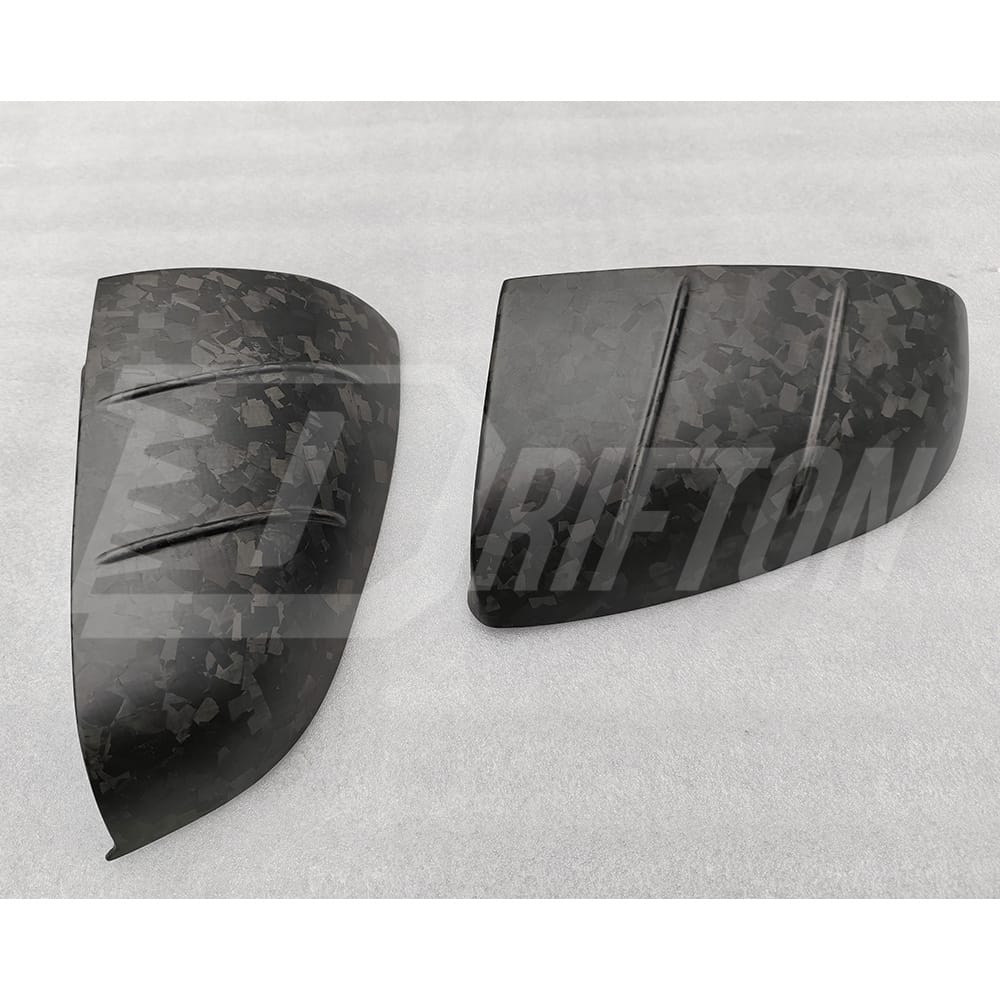 Mansory Style Dry Carbon Fiber Side Mirror Caps For Bentley Bentayga 2020-2024