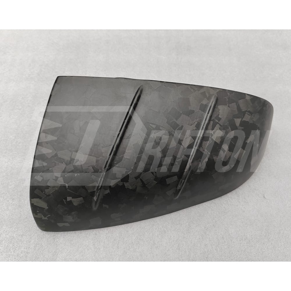 Mansory Style Dry Carbon Fiber Side Mirror Caps For Bentley Bentayga 2020-2024