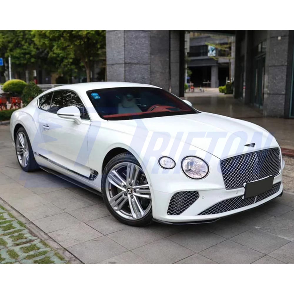 Speed Style Dry Carbon Fiber Rear Trunk Spoiler Wing For Bentley Continental GT 2018-2024