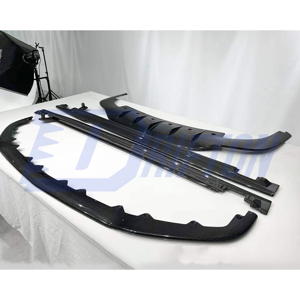 Speed Style Dry Carbon Fiber Rear Diffuser For Bentley Continental GT GTC 2018-2024