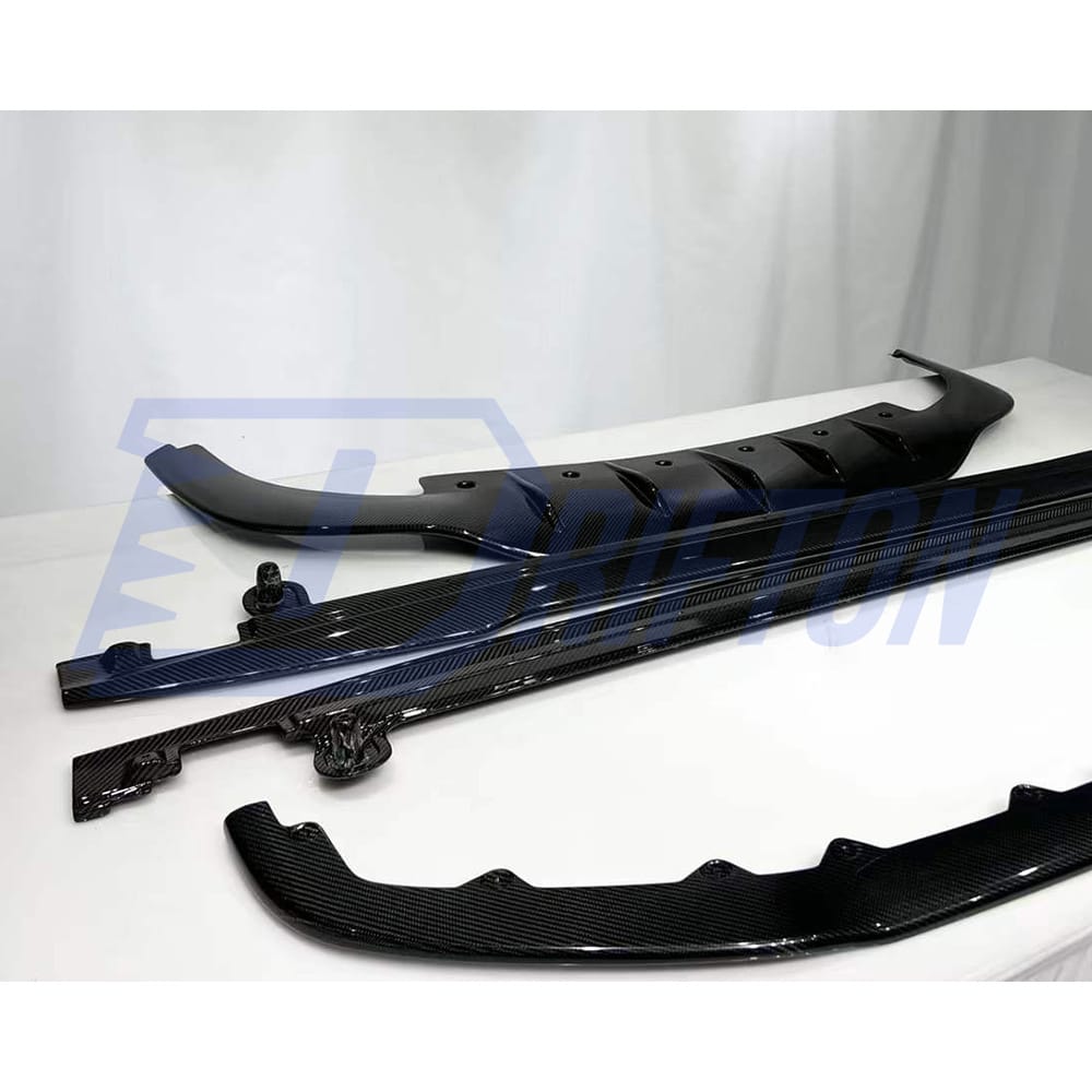 Speed Style Dry Carbon Fiber Rear Diffuser For Bentley Continental GT GTC 2018-2024