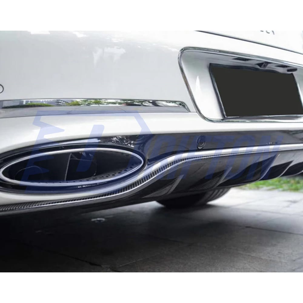 Speed Style Dry Carbon Fiber Rear Trunk Spoiler Wing For Bentley Continental GT 2018-2024