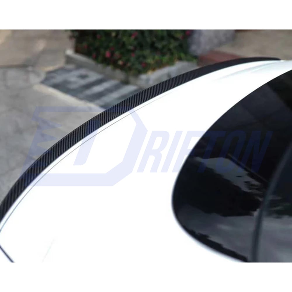 Speed Style Dry Carbon Fiber Rear Trunk Spoiler Wing For Bentley Continental GT 2018-2024