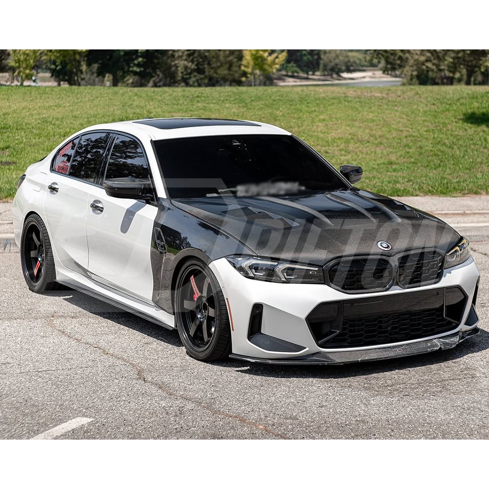 Vented Style Carbon Fiber Hood For BMW 3 Series G20 2019-2025