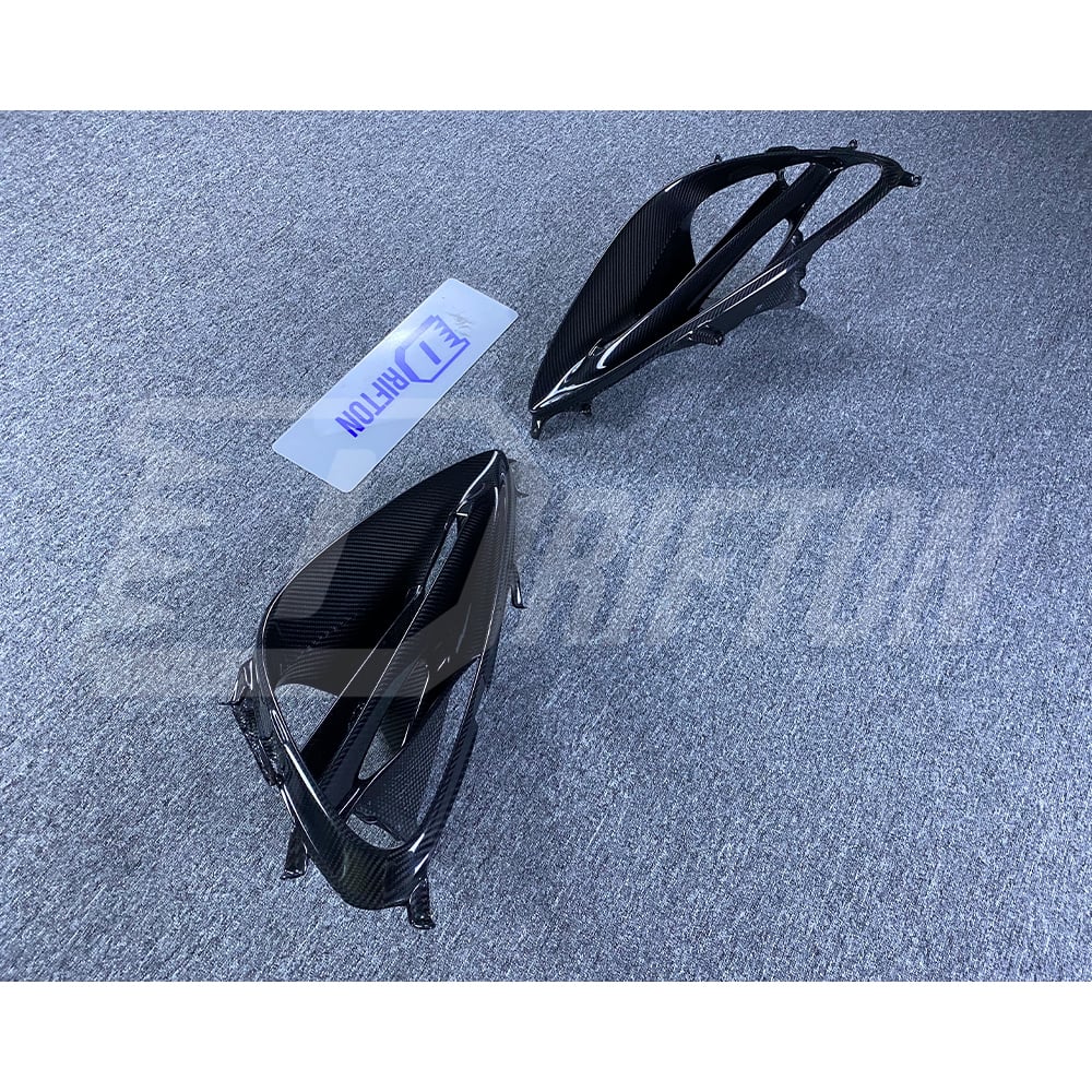 Dry Carbon Fiber Front Head Light Cover For Mclaren 720S