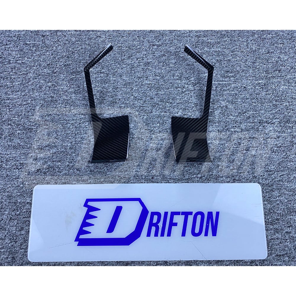 Dry Carbon Fiber Interiors Door Panel Cover Trim For Nissan R35 GTR 2008-2016