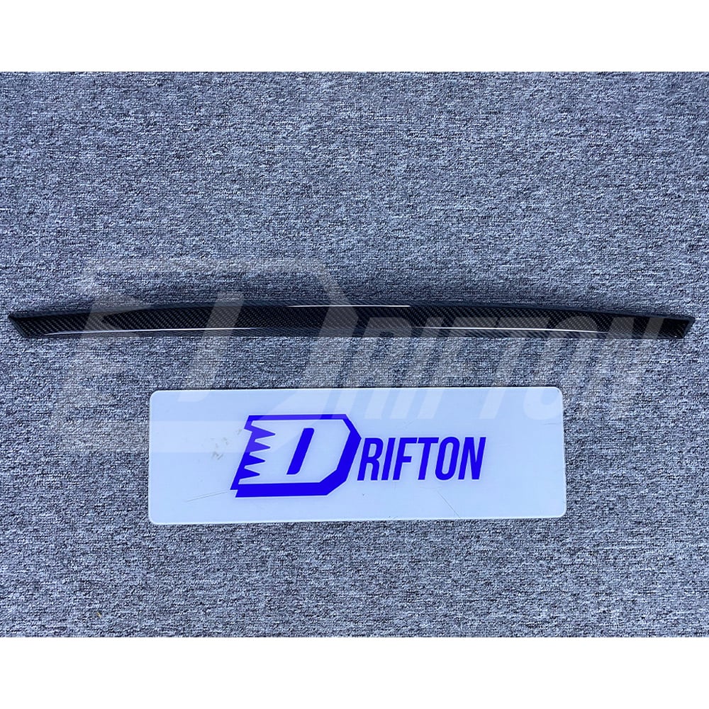 Dry Carbon Fiber Trunk Lid Lower Trim For INFINITI Q50 2013-2017