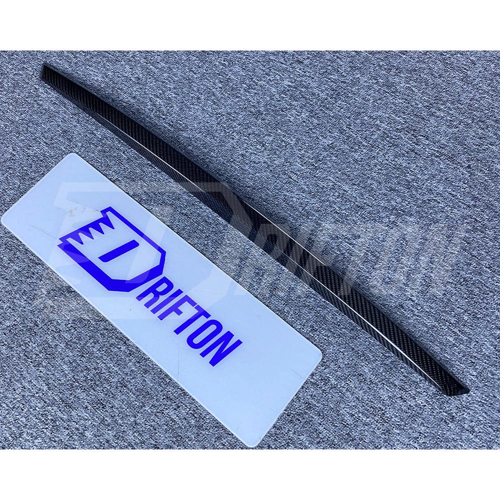 Dry Carbon Fiber Trunk Lid Lower Trim For INFINITI Q50 2013-2017