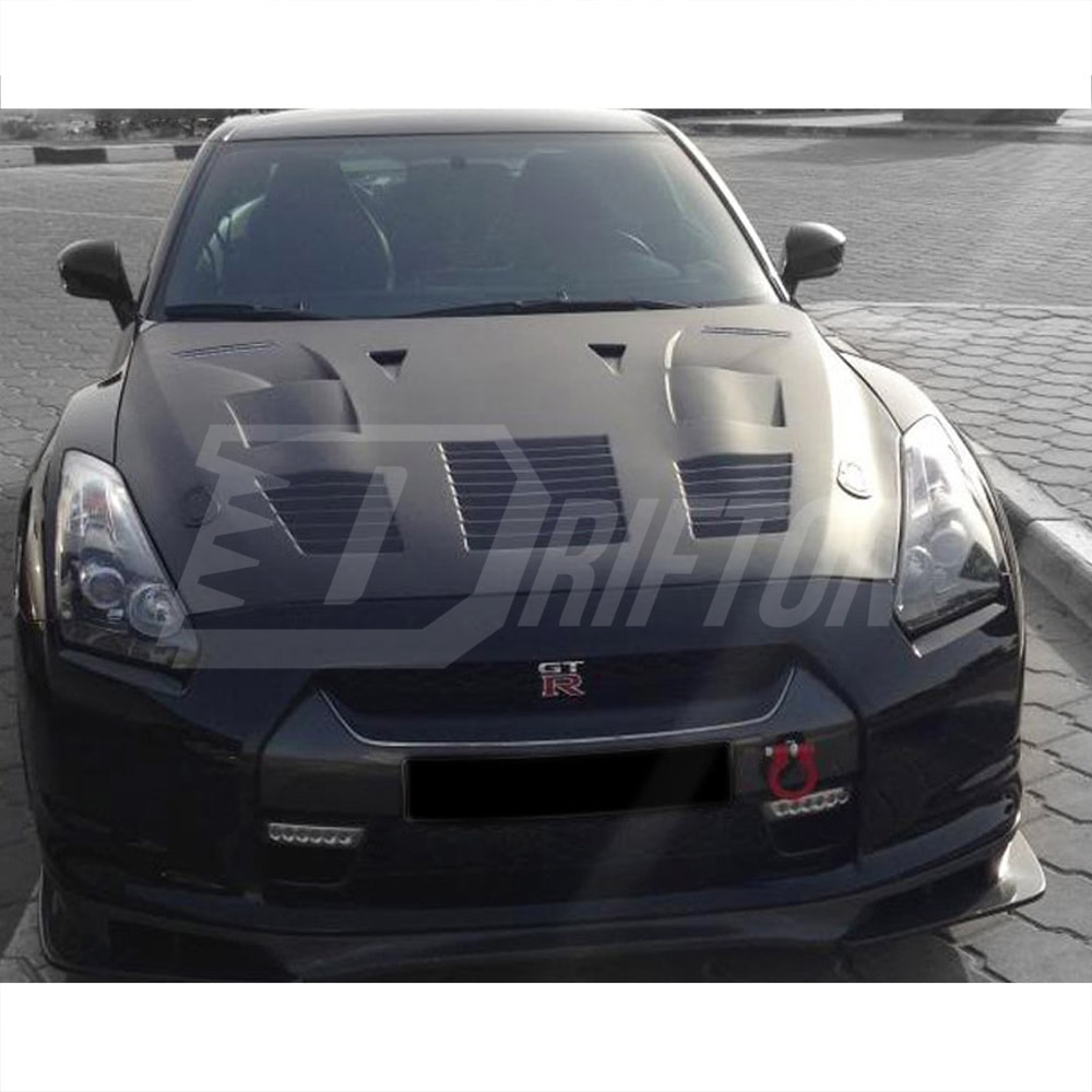 GT2 Style Carbon Fiber Hood For Nissan R35 GTR 2008-2016