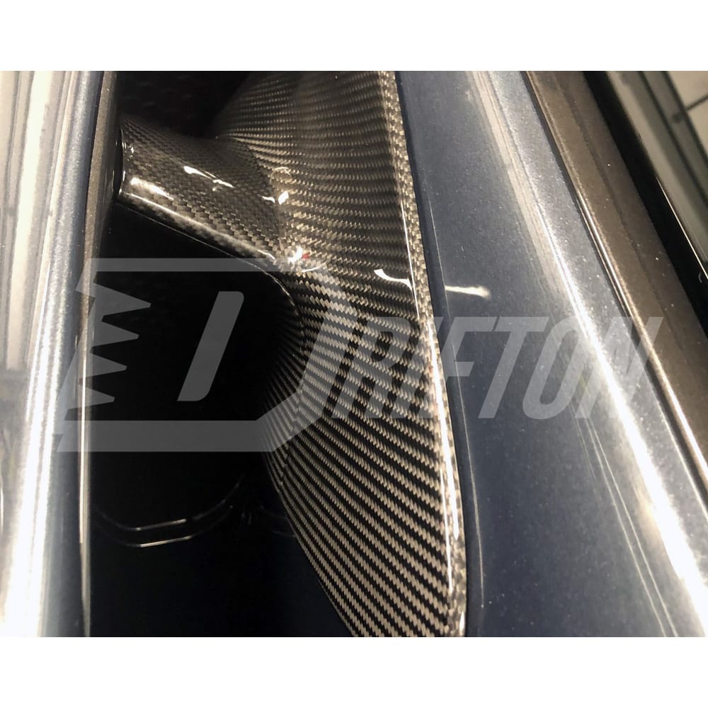 OEM Style Dry Carbon Fiber Door Handle Cover Trims For Mclaren 720S
