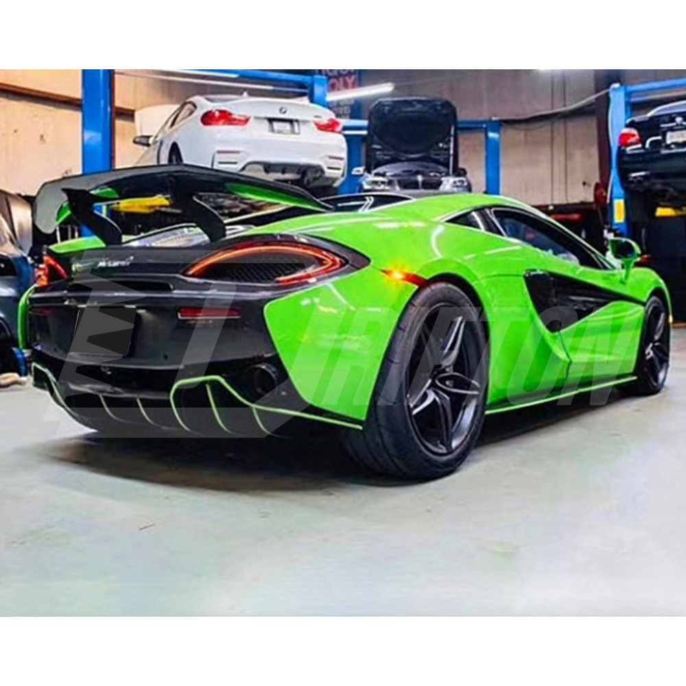 OEM Style Dry Carbon Fiber Front Lip For Mclaren 570S 570GT 2015-2020