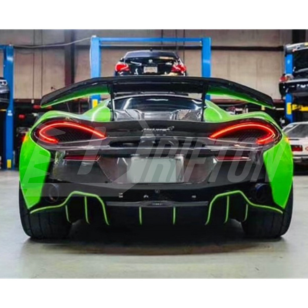 OEM Style Dry Carbon Fiber Front Lip For Mclaren 570S 570GT 2015-2020