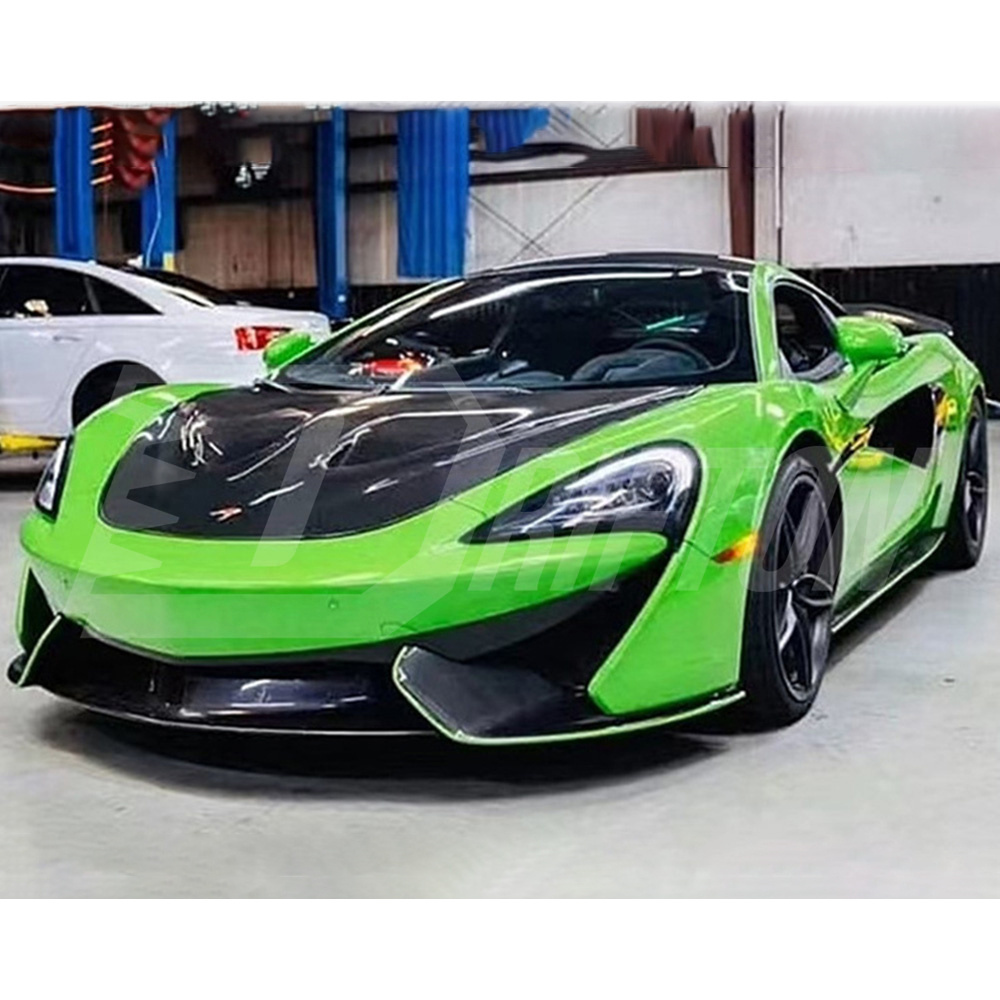 OEM Style Dry Carbon Fiber Front Lip For Mclaren 570S 570GT 2015-2020