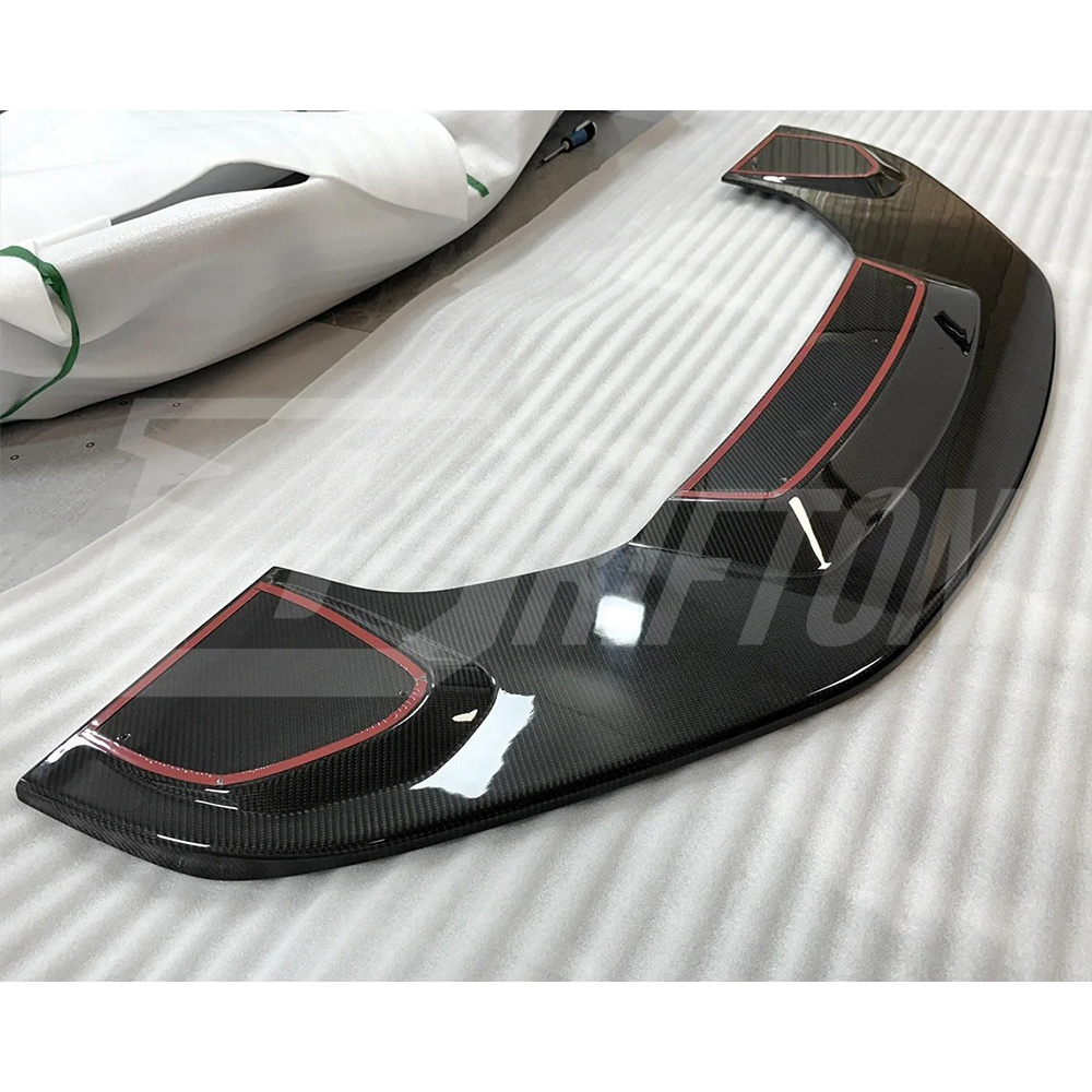 GT4 Style Dry Carbon Fiber Front Splitter For Lotus Emira
