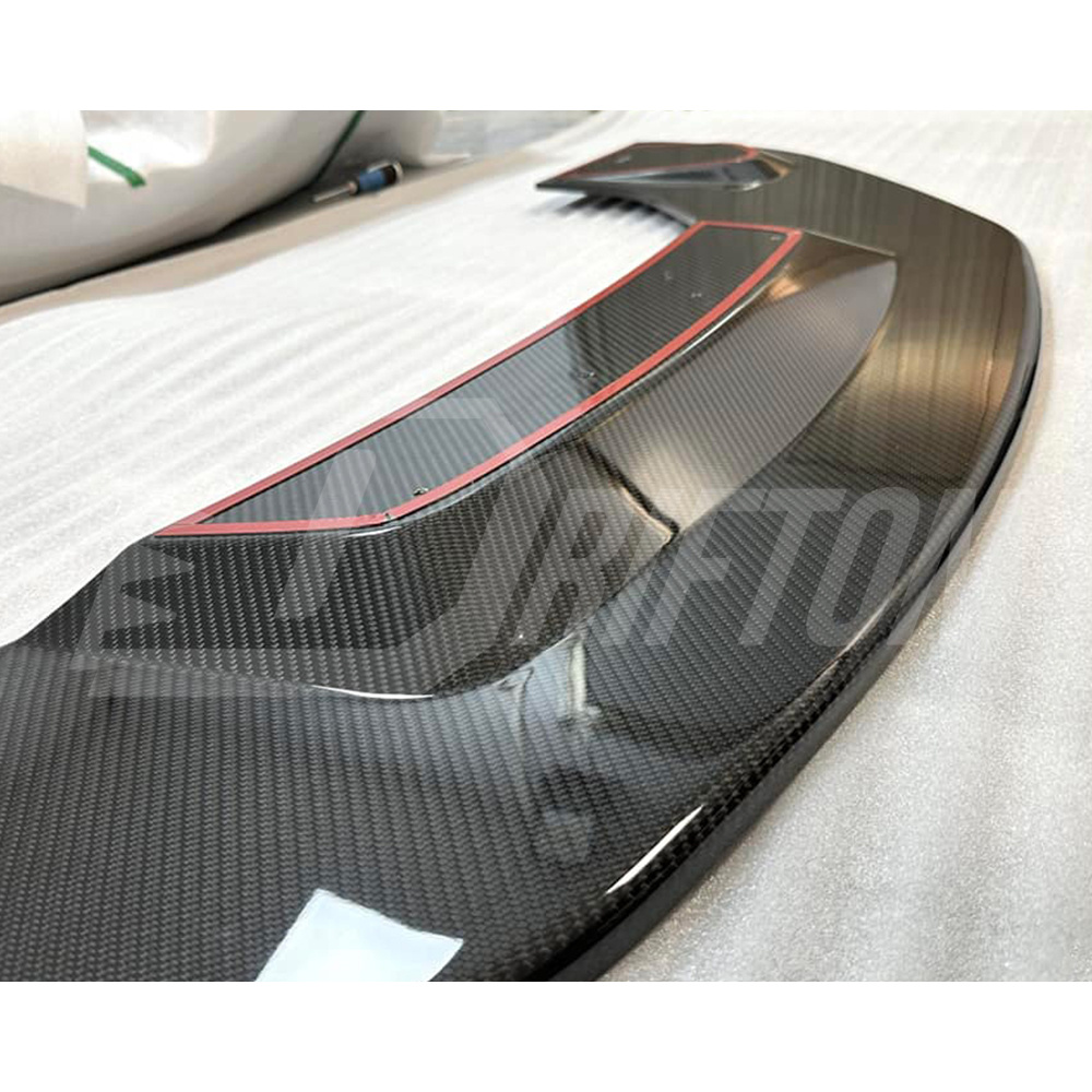 GT4 Style Dry Carbon Fiber Front Splitter For Lotus Emira