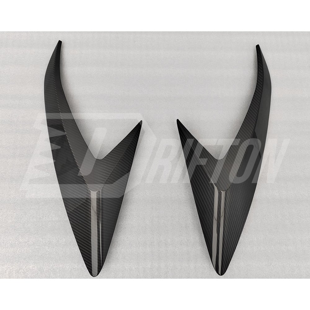 Vorsteiner Style Dry Carbon Fiber Rear Side Vents Trim For Lotus Emira