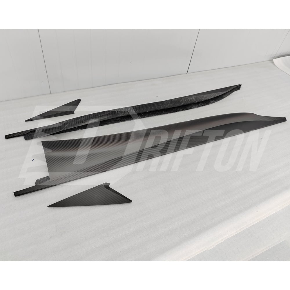 Vorsteiner Style Dry Carbon Fiber Side Skirt For Lotus Emira