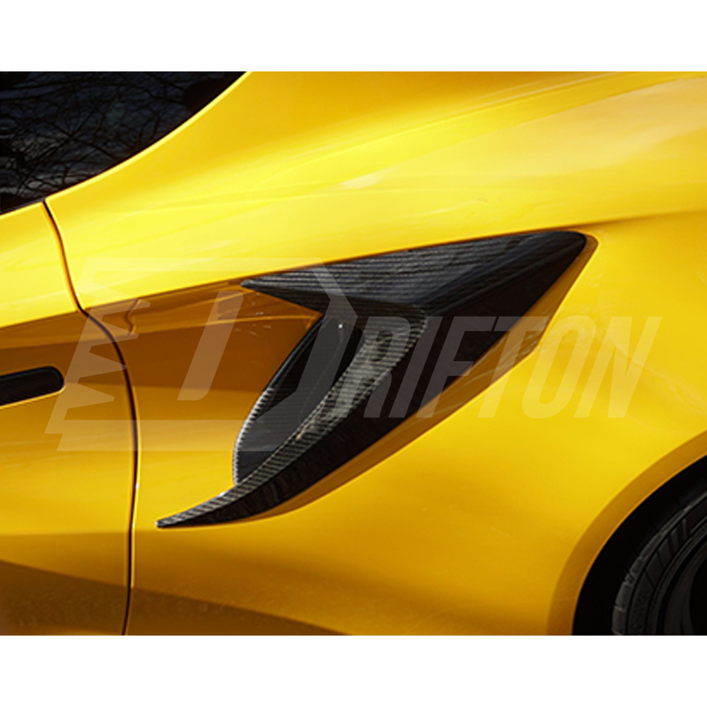 Vorsteiner Style Dry Carbon Fiber Rear Side Vents Trim For Lotus Emira