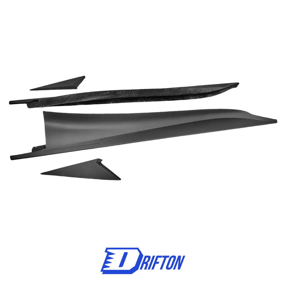Vorsteiner Style Dry Carbon Fiber Side Skirt For Lotus Emira