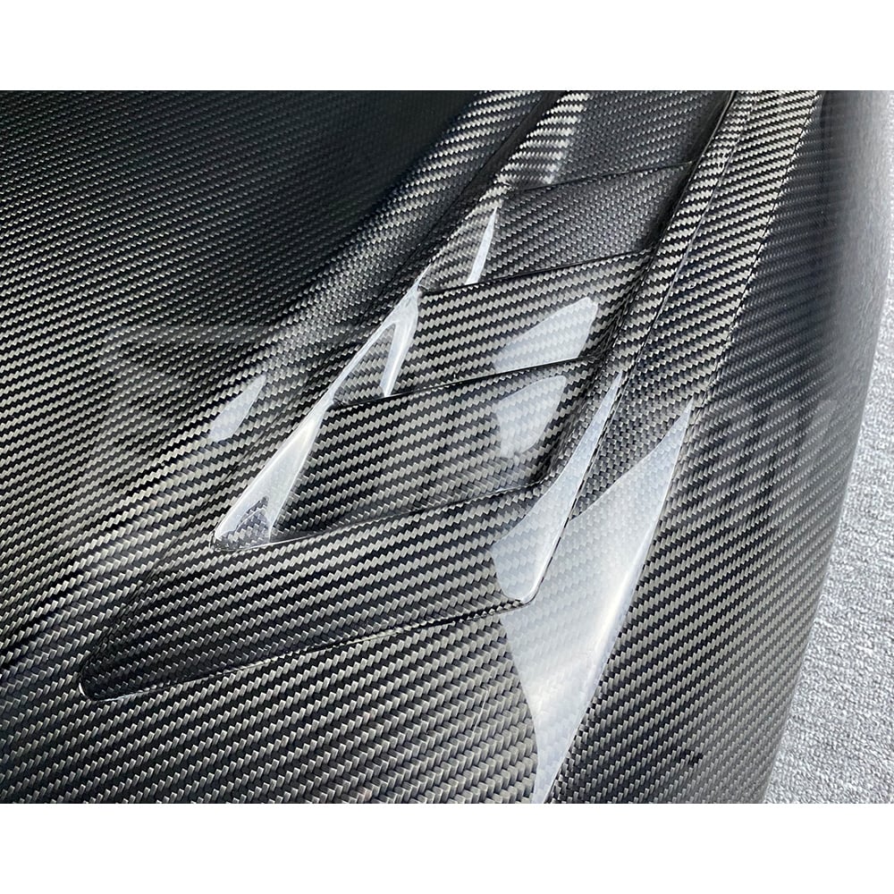 1016 Style Dry Carbon Fiber Hood For Audi R8 2016-2024