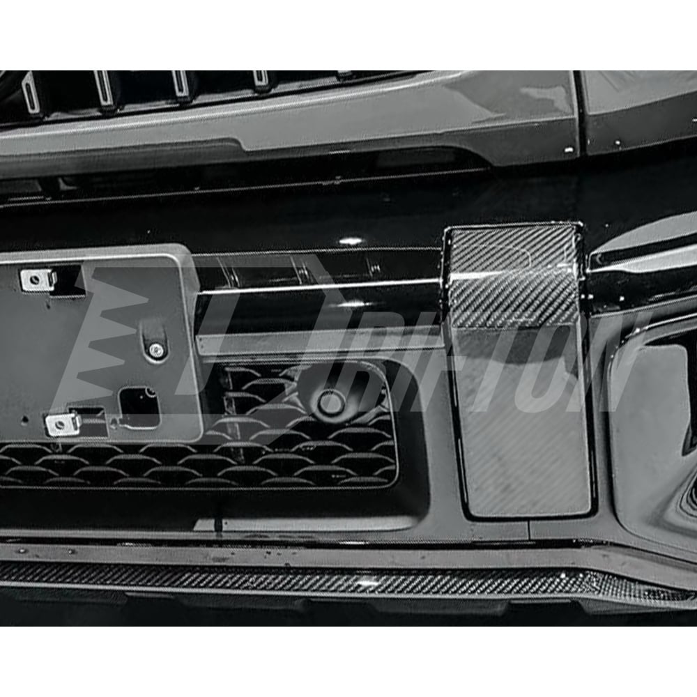 Dry Carbon Fiber Front Bumper Cover Trim For Mercedes Benz G-Class W465 G63 AMG 2024-ON
