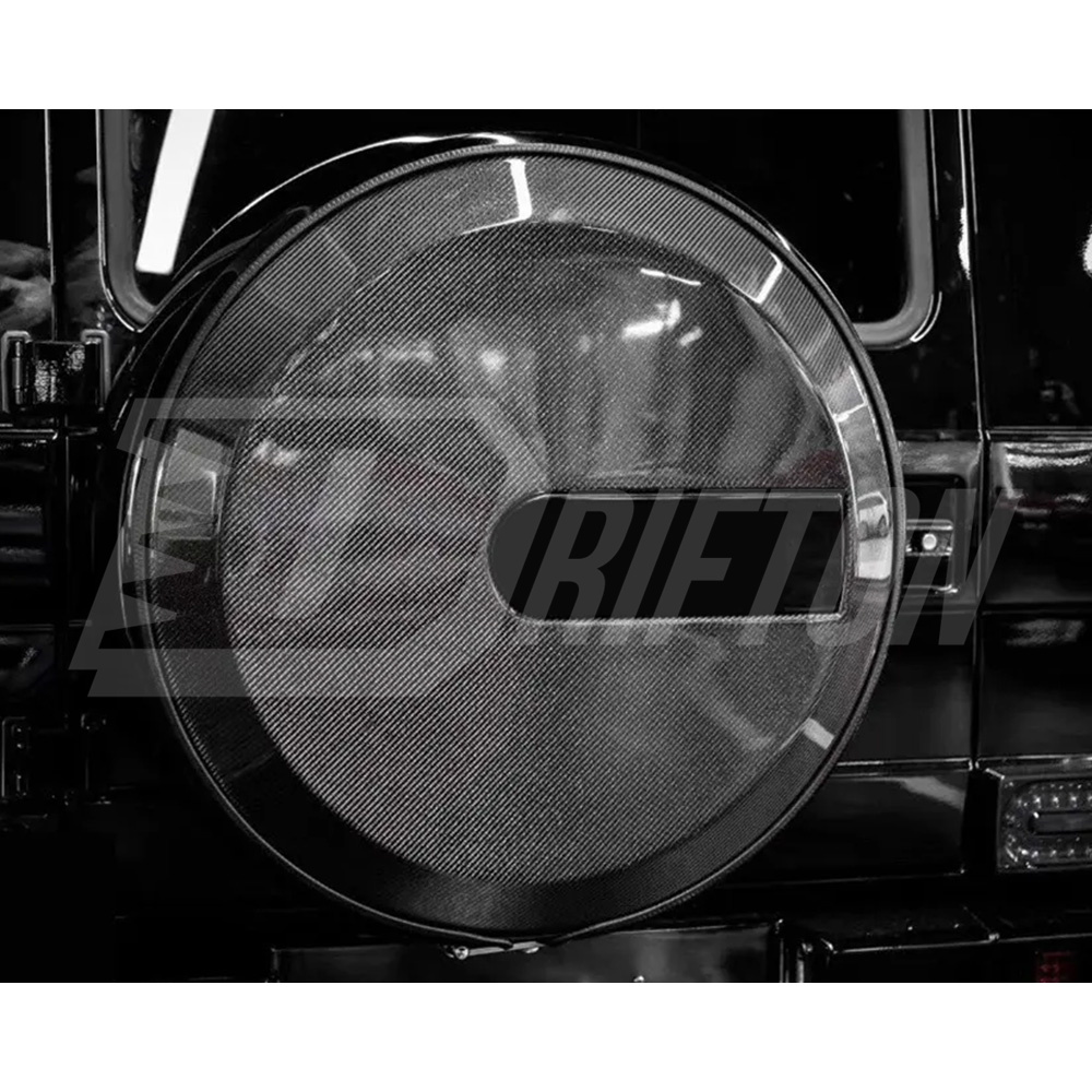 Dry Carbon Fiber Rear Spare Tire Cover For Mercedes Benz G-Class W465 G63 AMG 2024-ON