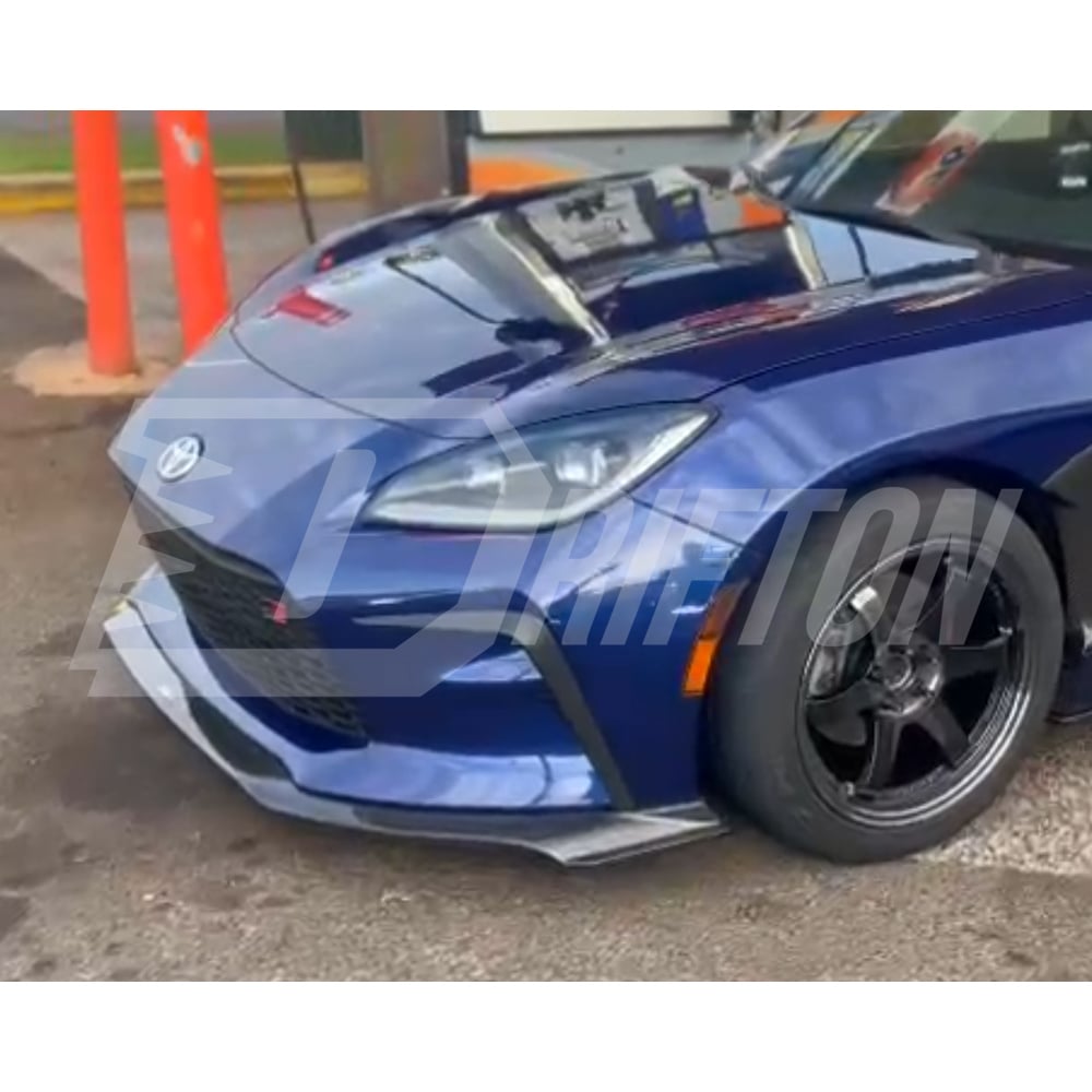 Greddy Style Carbon Fiber Front Lip For Toyota GR86 ZN8 2022-2025