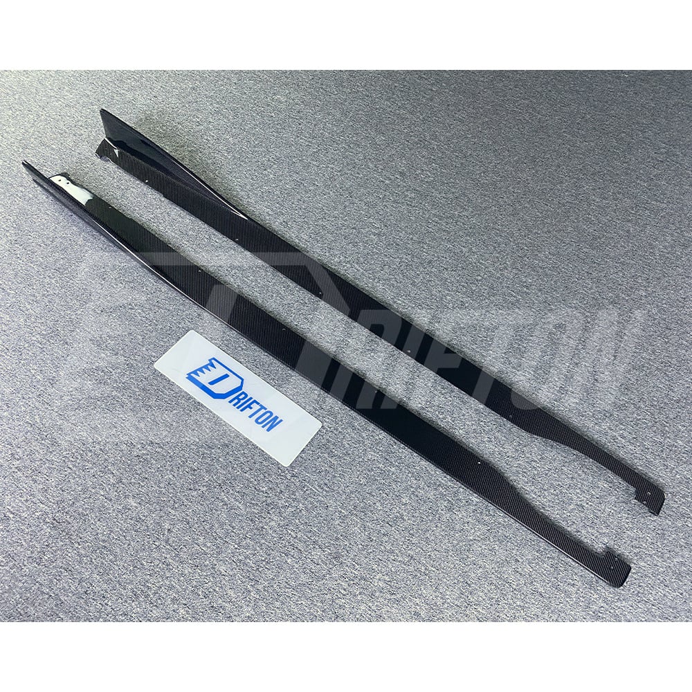 Greddy Style Carbon Fiber Side Skirt For Subaru BRZ ZD8 Toyota GR86 ZN8 2022-2025
