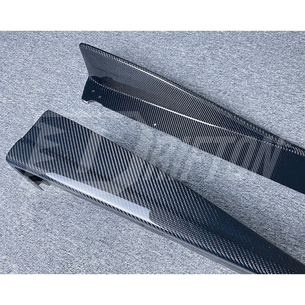 Greddy Style Carbon Fiber Side Skirt For Subaru BRZ ZD8 Toyota GR86 ZN8 2022-2025