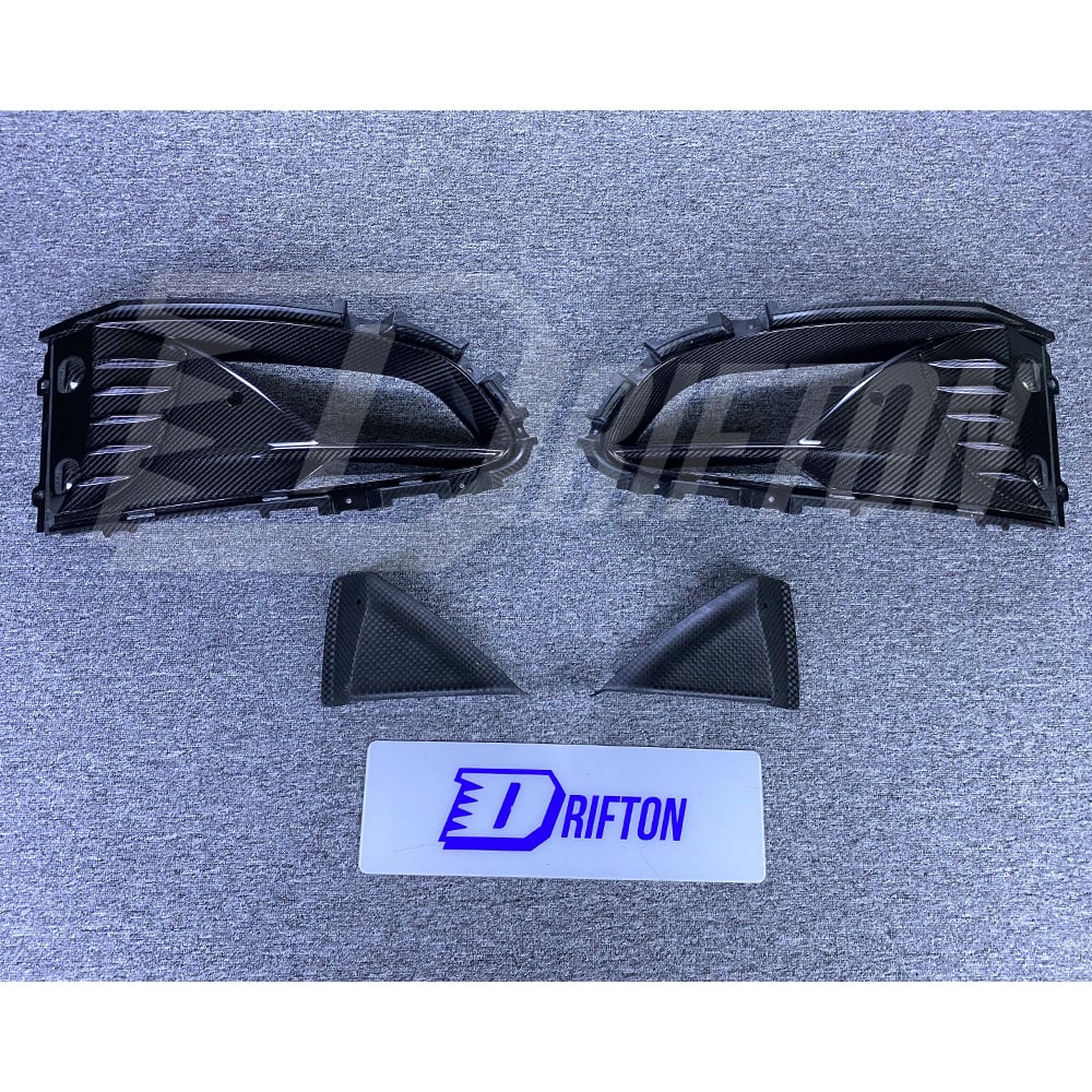 Dry Carbon Fiber Front Bumper Air Intake Vent For Lotus Emira