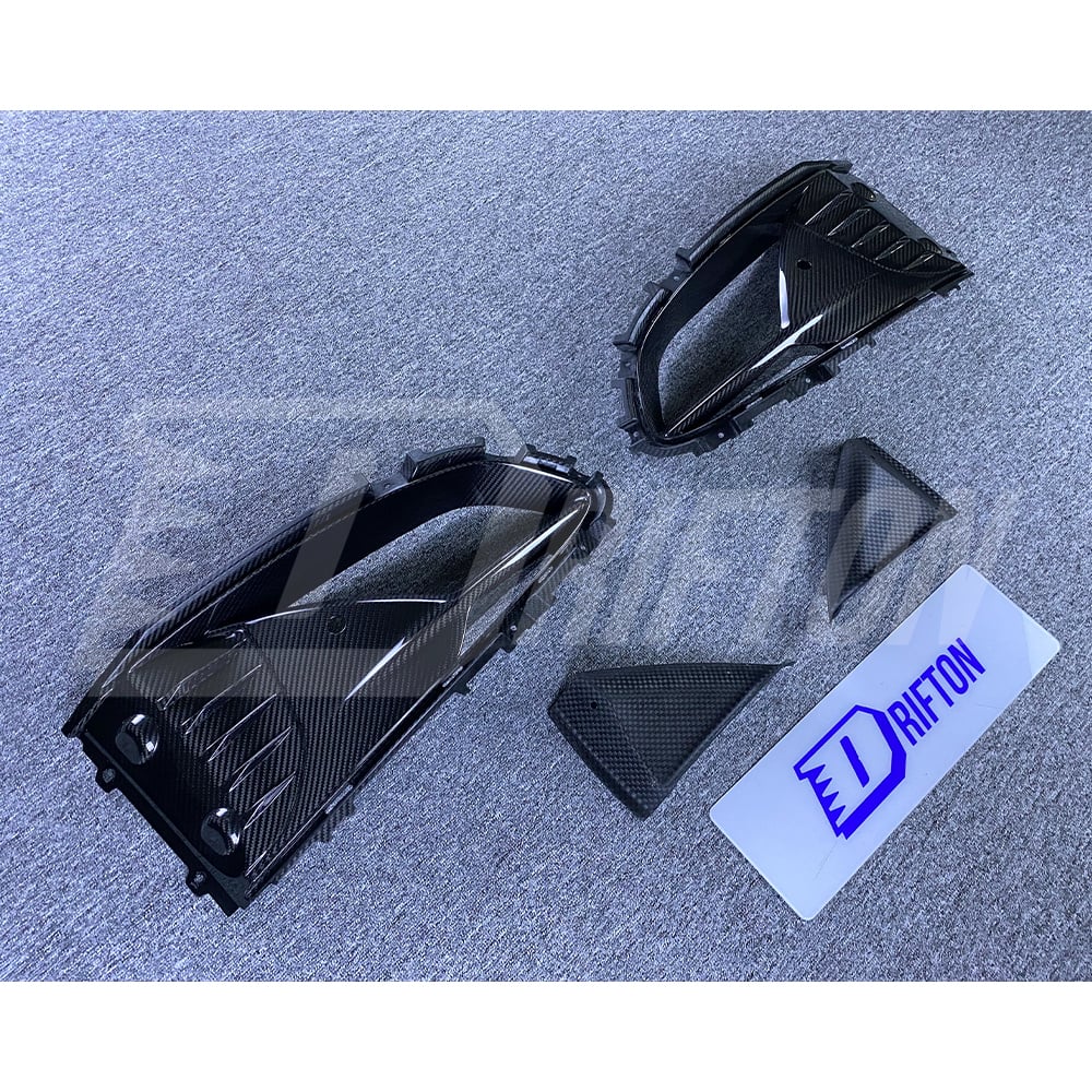 Dry Carbon Fiber Front Bumper Air Intake Vent For Lotus Emira