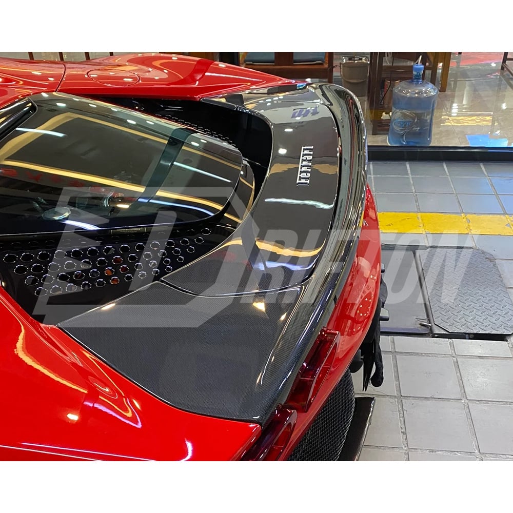 OEM Style Dry Carbon Fiber Front Splitter For Ferrari SF90