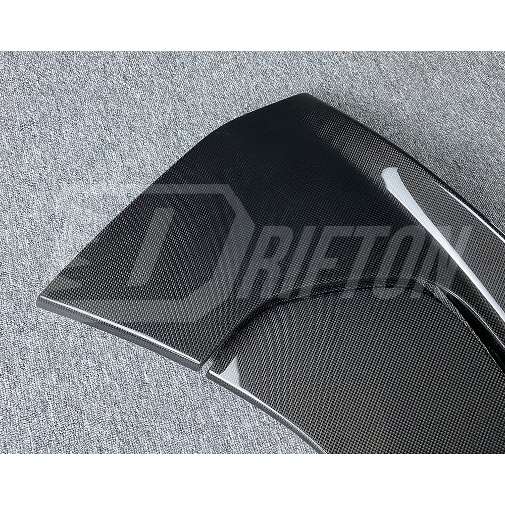 OEM Style Dry Carbon Fiber Style Rear Spoiler For Ferrari SF90