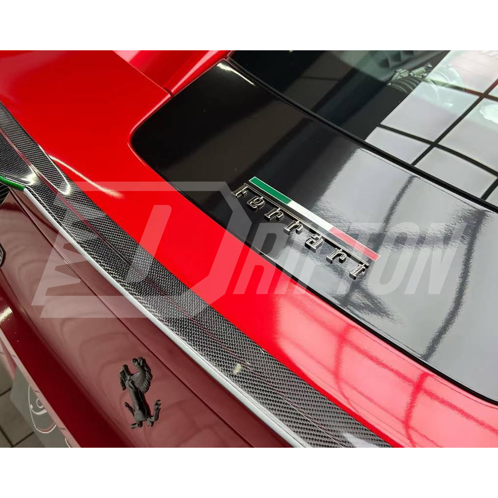 Carbon Fiber Rear Spoiler Trunk Wing For Ferrari 458 Itaia Speciale 2009-2015
