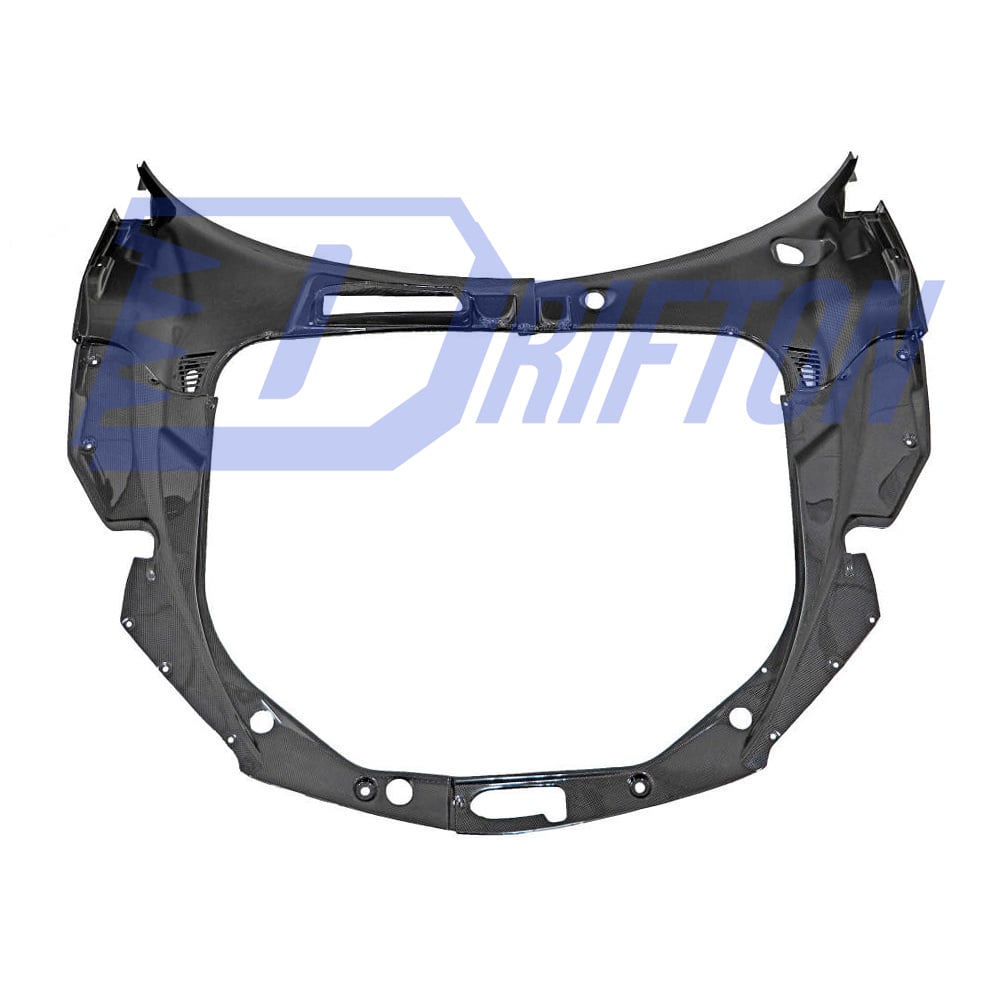 Dry Carbon Fiber Front Trunk Lid Storage Kits For Ferrari 458 Spider 2009-2015
