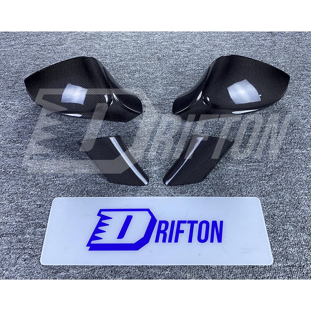 Dry Carbon Fiber Mirror Housing Replacement For Ferrari 458 Itaia Spider Speciale 2009-2015