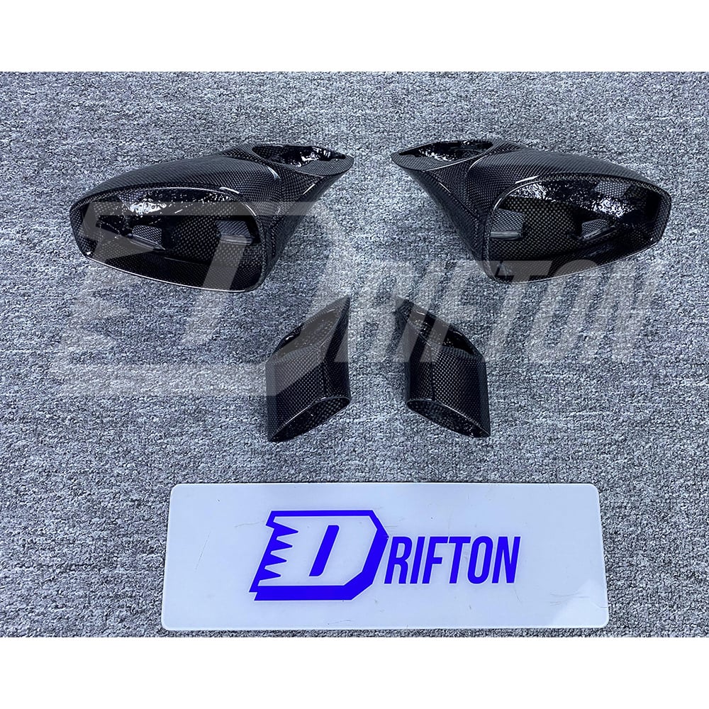 Dry Carbon Fiber Mirror Housing Replacement For Ferrari 458 Itaia Spider Speciale 2009-2015