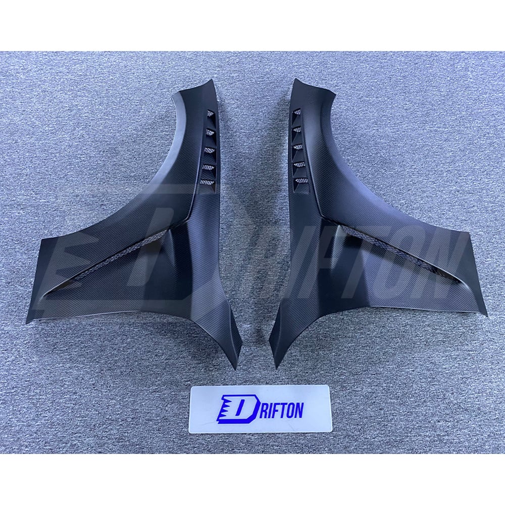 CMST Vented Style Dry Carbon Fiber Front Fender For BMW G80 M3 G82 M4 2020-2024